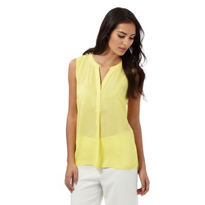The Collection Yellow open front top